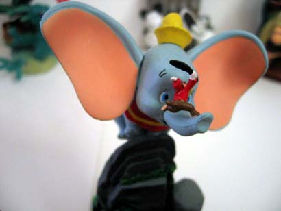 Dumbo trying to fly